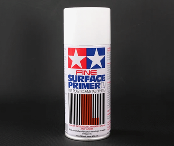 Грунт аерозольний для пластику і металу білий (Surface Primer L White), 180 мл, Tamiya 87044