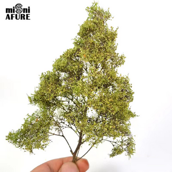 Дерево для діорами &ndash; жовто-зелене (Yellow green), MiniAfure (14 см)