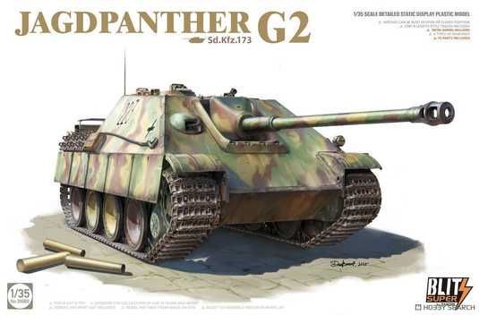 Збірна модель 1/35 Jagdpanther G2, Takom 35002 - Panzershop