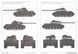Збірна модель 1/35 ІС-2 зразка 1944 року з робочими траками, RFM RM-5160