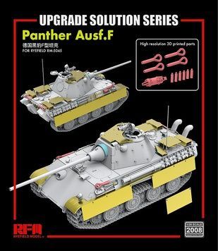 Фототравлення та деталі з 3D друку для Panther Ausf.F в 1/35 (для RFM RM-5045), RFM RM-2008