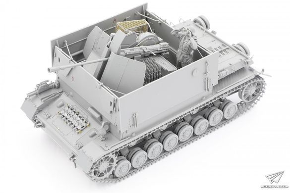 Збірна модель 1/35 Mobelwagen 3.7cm FlaK auf Fgst. Pz.Kpfw. IV (Sf), Border Model BT-007