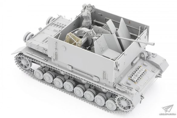 Збірна модель 1/35 Mobelwagen 3.7cm FlaK auf Fgst. Pz.Kpfw. IV (Sf), Border Model BT-007