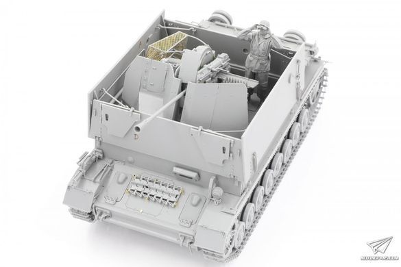 Збірна модель 1/35 Mobelwagen 3.7cm FlaK auf Fgst. Pz.Kpfw. IV (Sf), Border Model BT-007
