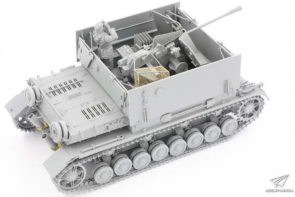 Збірна модель 1/35 Mobelwagen 3.7cm FlaK auf Fgst. Pz.Kpfw. IV (Sf), Border Model BT-007