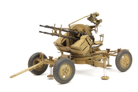 Збірна модель 1/35 Набір легких зенітних гармат на кулеметів радянського виробництва (ЗУ/ЗПУ), 5 в 1, Meng SPS-026