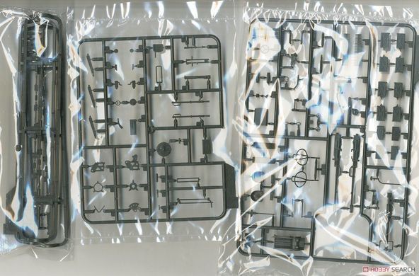 Збірна модель 1/35 Набір легких зенітних гармат на кулеметів радянського виробництва (ЗУ/ЗПУ), 5 в 1, Meng SPS-026
