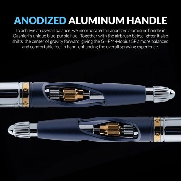 Аерограф Gaahleri Premium GHPM-Mobius SP 0.2 / 0.5 мм, арт.43004