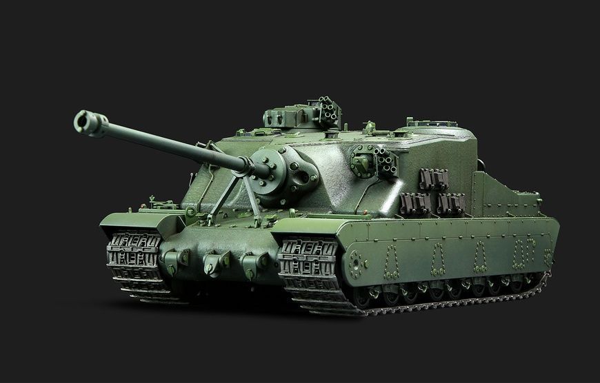 Збірна модель 1/35 A39 Tortoise британський важкий штурмовий танк, Meng TS-002