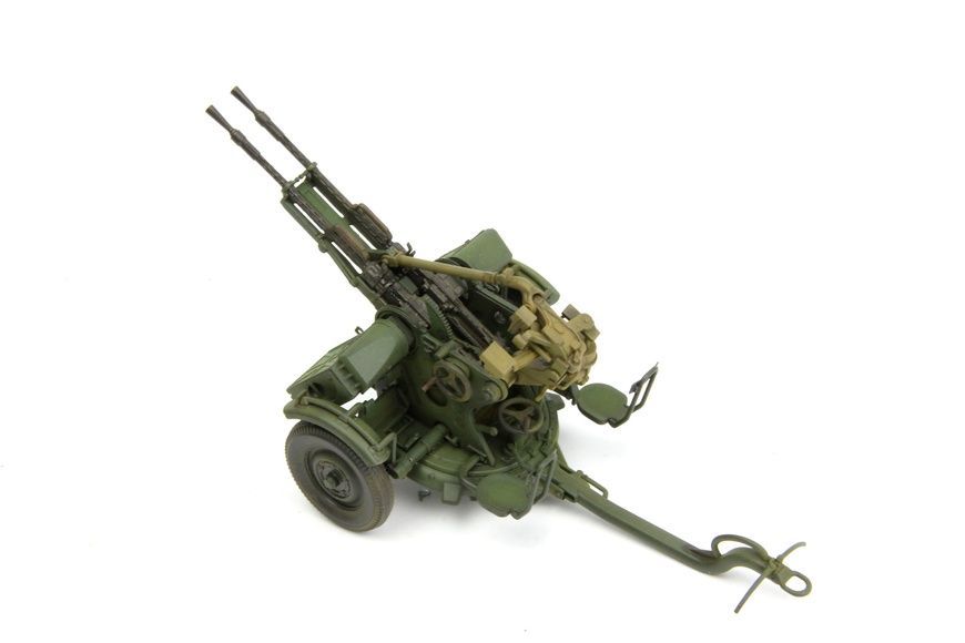 Збірна модель 1/35 Набір легких зенітних гармат на кулеметів радянського виробництва (ЗУ/ЗПУ), 5 в 1, Meng SPS-026