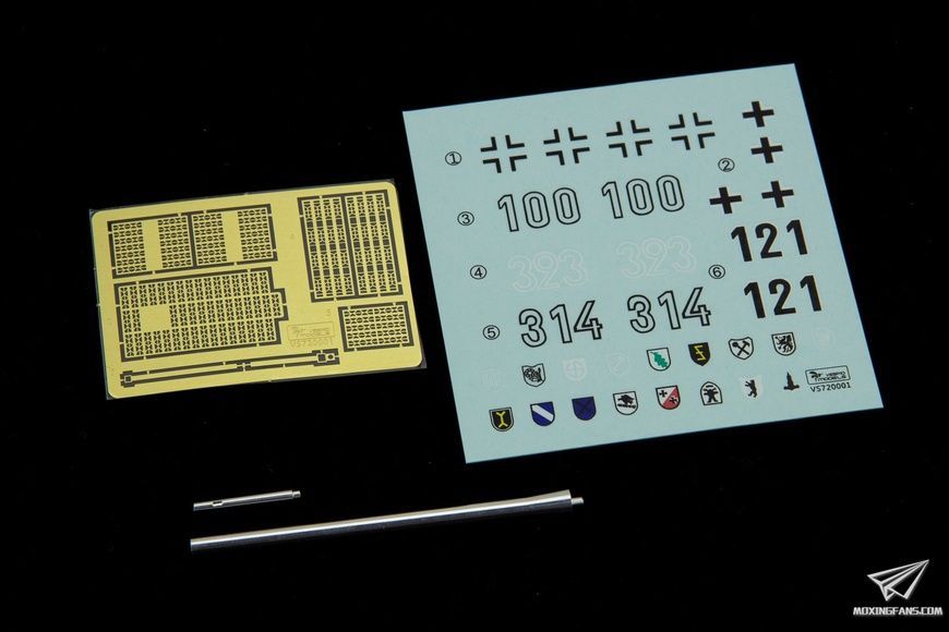 Збірна модель 1/72 Pz.Kpfw. VIII Maus прототип V2, Vespid Models VS720001