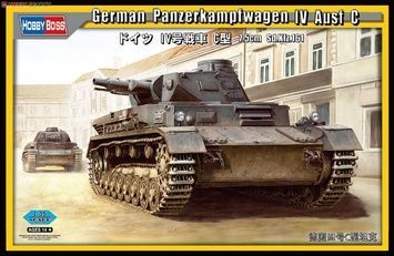 Збірна модель 1/35 Panzer IV Ausf.C, Hobby Boss 80130