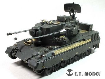 Фототравлення для Flakpanzer Gepard A1/A2 в 1/35 (для моделі Meng TS-030), ET Model E35-258