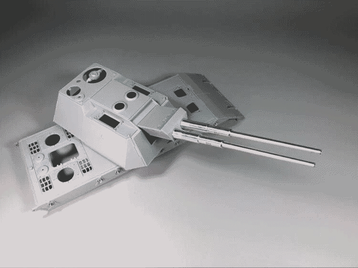 Стволи 88-мм гармат для Flakpanzer E-100 в 1/35 (для моделі Amusing Hobby), Chuanyi CYT03