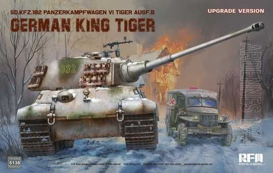 Збірна модель 1/35 Sd.Kfz.182 King Tiger з баштою Henschel