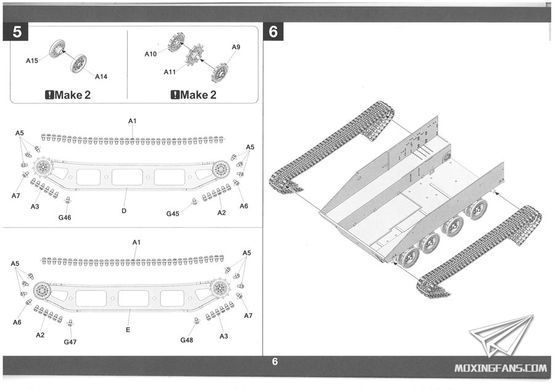 Збірна модель 1/35 M114A1 CRV бронетранспортер США, Takom 2148