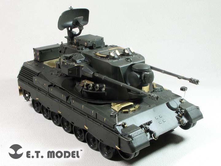 Фототравлення для Flakpanzer Gepard A1/A2 в 1/35 (для моделі Meng TS-030), ET Model E35-258