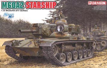 Збірна модель 1/35 Основний бойовий танк США M60A2 Starship, Dragon 3562