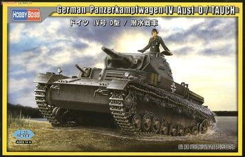 Збірна модель 1/35 Panzer IV Ausf.D / Tauchpanzer (2 в 1), Hobby Boss 80132