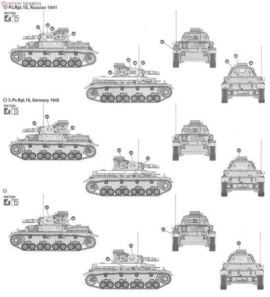 Збірна модель 1/35 Panzer IV Ausf.D / Tauchpanzer (2 в 1), Hobby Boss 80132