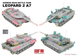 Збірна модель 1/35 Leopard 2A7, з робочими траками та бонусними деталями, RFM RM-5108