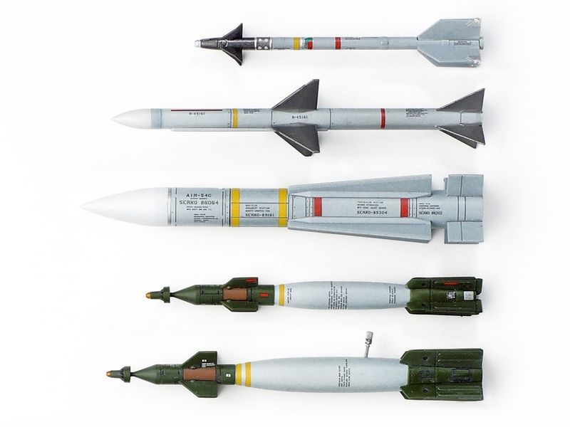 Збірна модель 1/48 Grumman F-14D Tomcat, Tamiya 61118