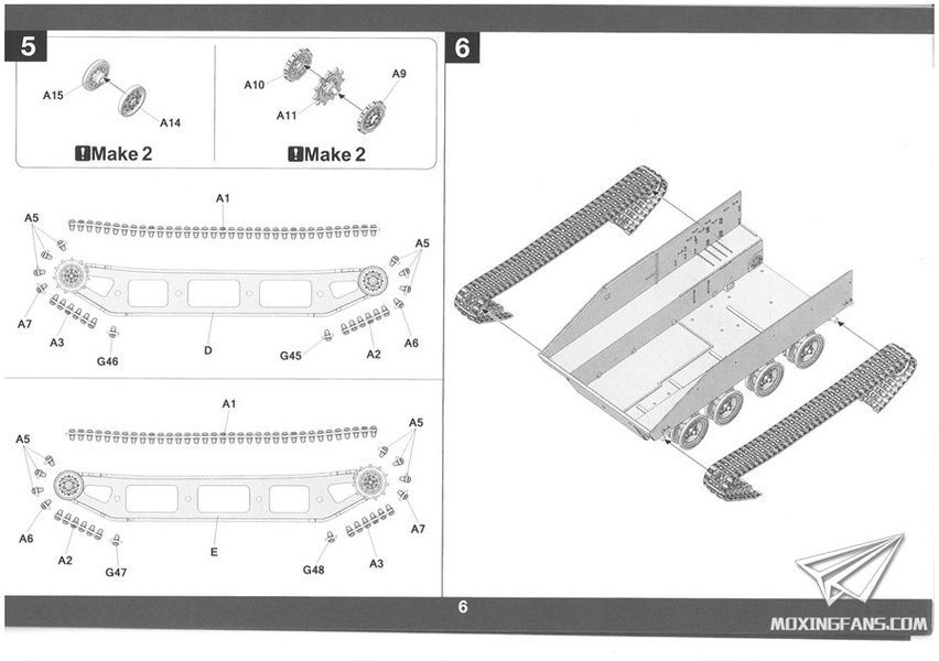 Збірна модель 1/35 M114A1E1 CRV (M114A2) бронетранспортер США, Takom 2149