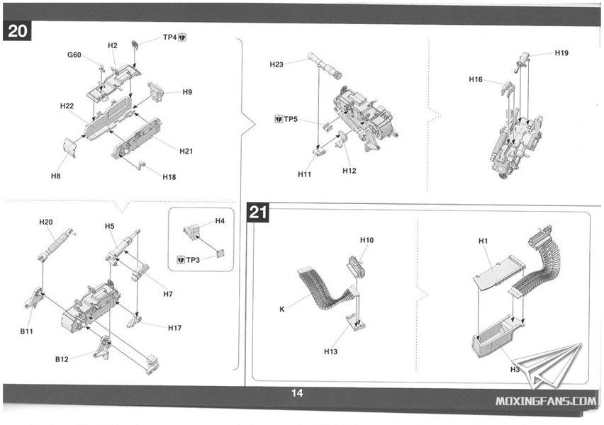 Збірна модель 1/35 M114A1E1 CRV (M114A2) бронетранспортер США, Takom 2149
