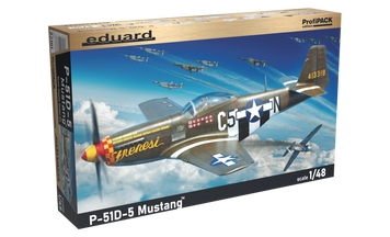 Збірна модель 1/48 P-51D-5 Mustang (ProfiPACK), Eduard 82101