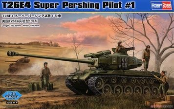 Збірна модель 1/35 T26E4 Super Pershing Pilot #1, HobbyBoss 82426