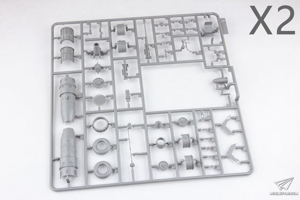 Збірна модель 1/32 Ho 229A німецький винищувач, з фігурою пілота 1/16, Takom 32001