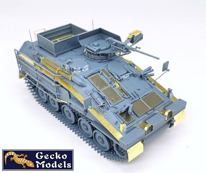 Збірна модель 1/35 FV103 Spartan український бронетранспортер з кулеметною баштою, Gecko Models 35GM0056