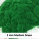 Трава (флок) 5мм - середньо зелена (Medium Green) Storm Creation G5103 (30г)