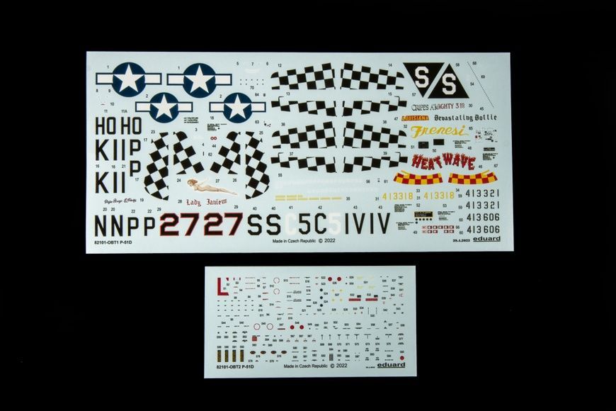 Збірна модель 1/48 P-51D-5 Mustang (ProfiPACK), Eduard 82101
