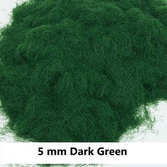 Трава (флок) 5мм - темно-зелена (Dark Green) Storm Creation G5104 (30г)