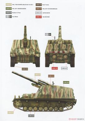 Збірна модель 1/35 Sd.Kfz.165 Hummel 155-мм самохідна гаубиця, ранніх випусків, Border Model BT-032