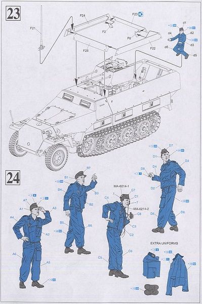Збірна модель 1/35 Sd.Kfz. 251/21 Drilling, Dragon 6217