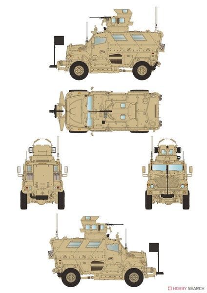 Збірна модель 1/35 M1224 MaxxPro броньований автомобіль класу MRAP, Bronco CB35142