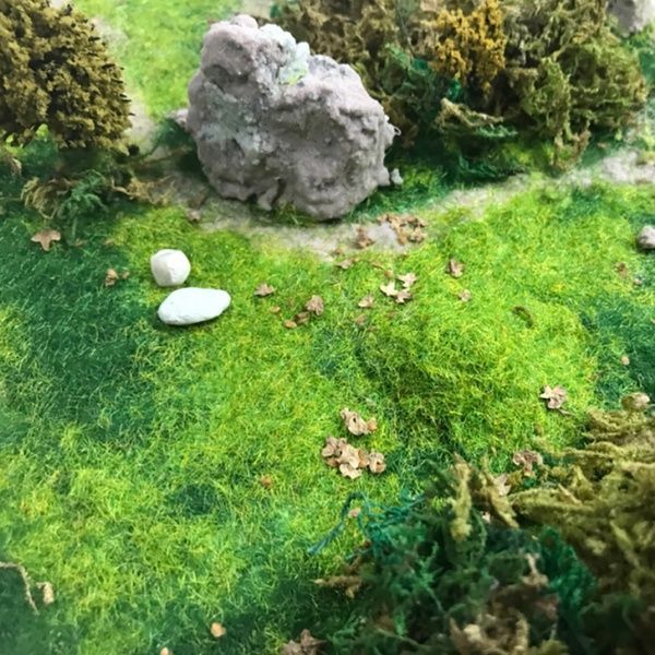 Трава (флок) 5мм - темно-зелена (Dark Green) Storm Creation G5104 (30г)