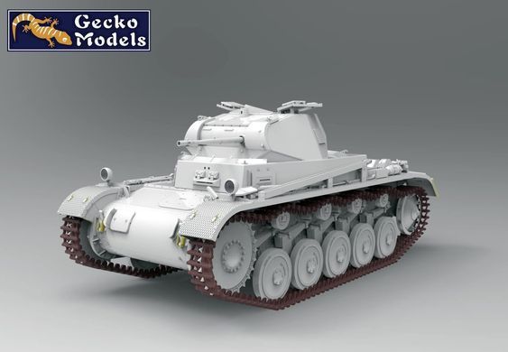 Збірна модель 1/16 Pz.Kpfw.II Ausf.C модифікований, Французька кампанія, Gecko Models 16GM0007