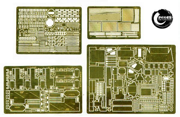 Набір фототравлення для M1A2 SEP w/TUSK I/II в 1/35 (для Tamiya), SS-Model 35555