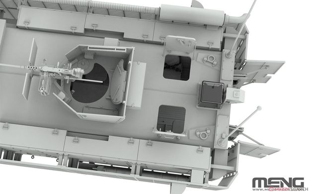 УЦІНКА! Збірна модель Meng SS-012 1/35 Mastiff 2 6x6 броньований автомобіль класу MRAP