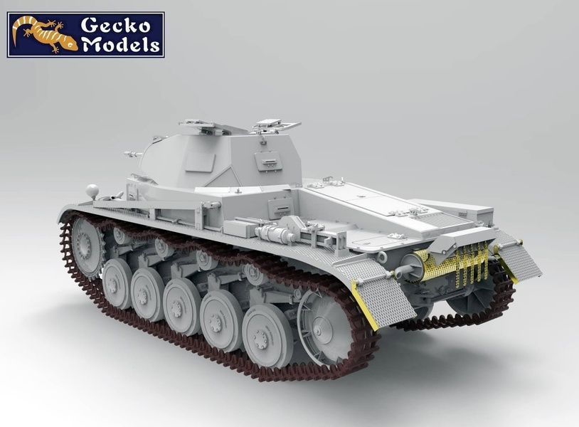 Збірна модель 1/16 Pz.Kpfw.II Ausf.C модифікований, Французька кампанія, Gecko Models 16GM0007
