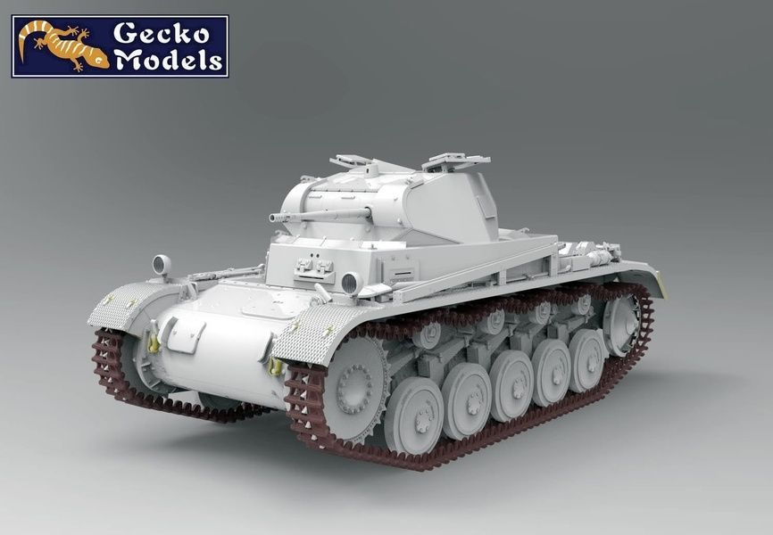 Збірна модель 1/16 Pz.Kpfw.II Ausf.C модифікований, Французька кампанія, Gecko Models 16GM0007