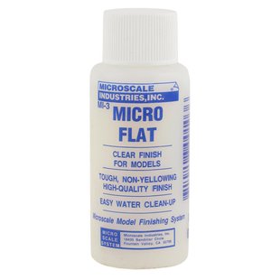 Акриловий матовий лак Micro Coat Flat (30 ml), Microscale MI-3