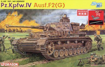 Збірна модель 1/35 Pz.Kpfw.IV Ausf.F2(G), з Magic Tracks, Dragon 6360