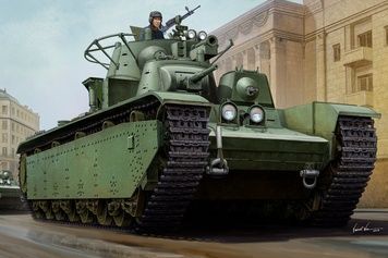 Збірна модель 1/35 Т-35 радянський важкий танк, випуску 1938/39, Hobby Boss 83843