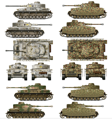 Збірна модель 1/35 Pz.Kpfw.IV Ausf.G (пізній), Border Model BT-001 (2025)