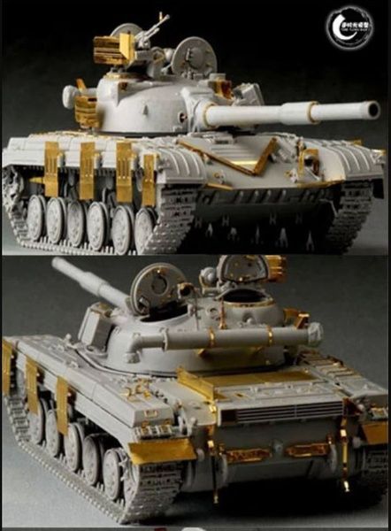 Фототравлення для Т-64А зр. 1972 р. в 1/35 (для моделі Trumpeter), SS-Model 35-29