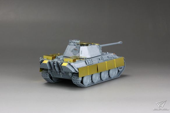 Збірна модель 1/72 Panther Ausf. G із "сталевими" катками та додатковим бронюванням, Vespid Models VS720009